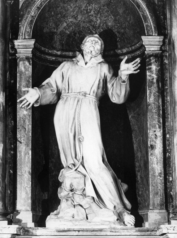 S. Francesco (statua) by Fancelli Iacopo Antonio (sec. XVII)